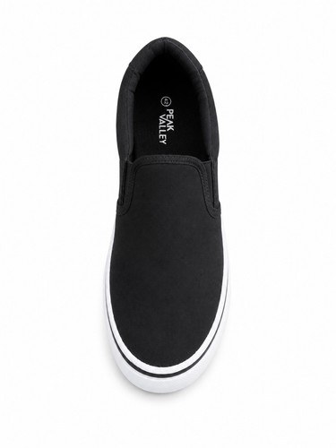 Men black slip canvas - men’s, on