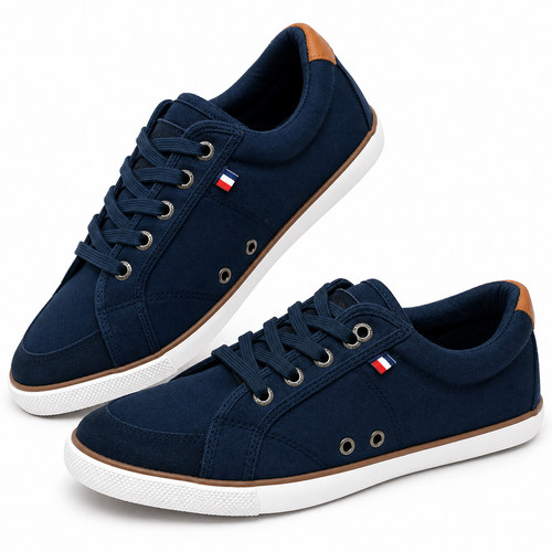 Ladies navy blue - blue, lace