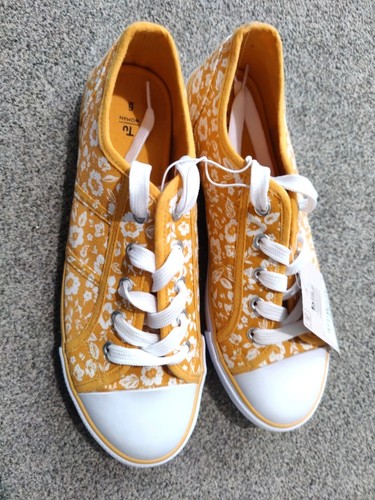 Plimsole trainers mustard - mustard, &