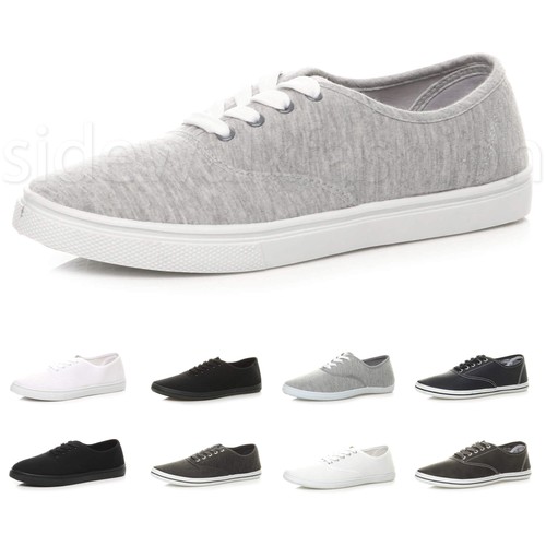 Mens canvas trainers plimsoles