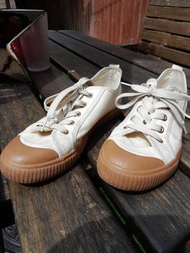 Size beige plimsoles - size,