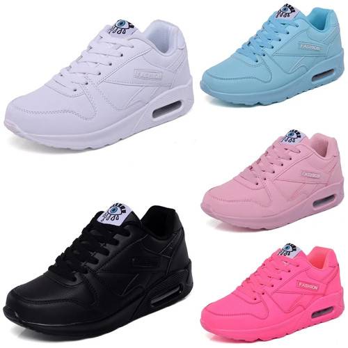 Womens ladies lace trainers - womens,