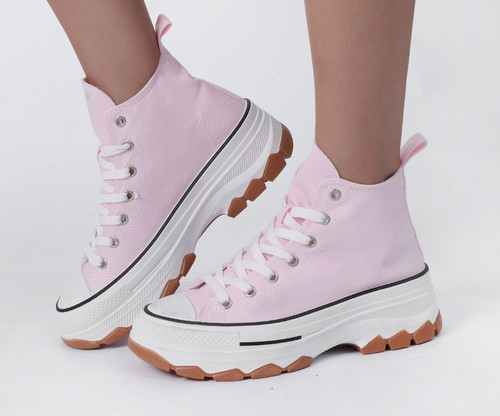 Trend pink canvas - on,