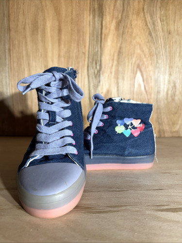 Girls denim high top - girls,