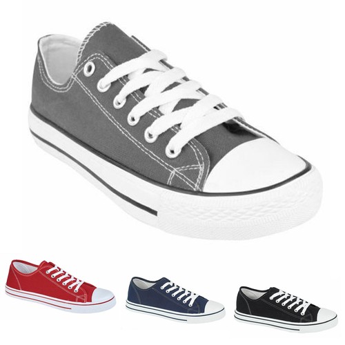 Mens lace trainers casual - mens,
