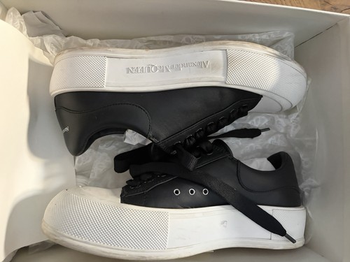 Alexander mcqueen leather deck - alexander,